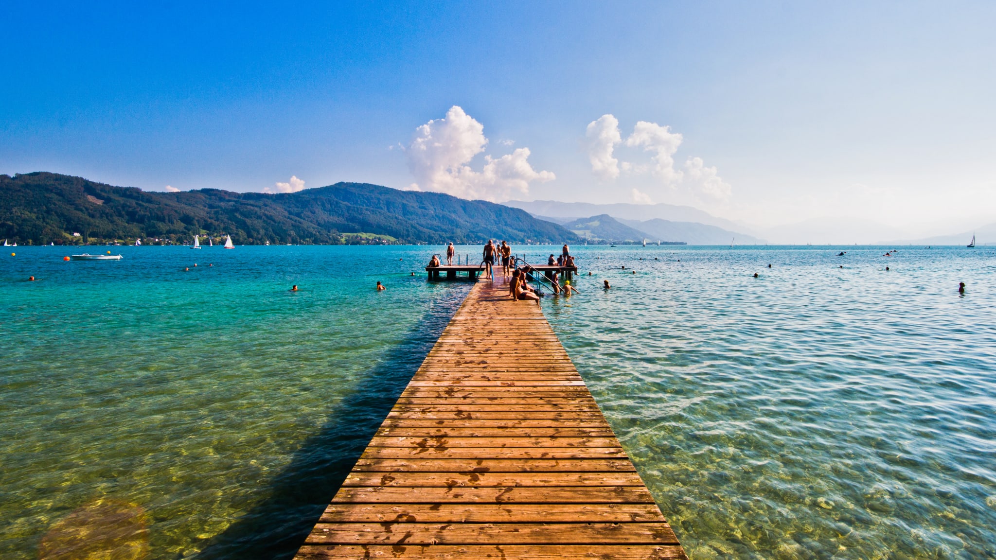 Blick auf den Attersee © queenmargo - stock.adobe.com