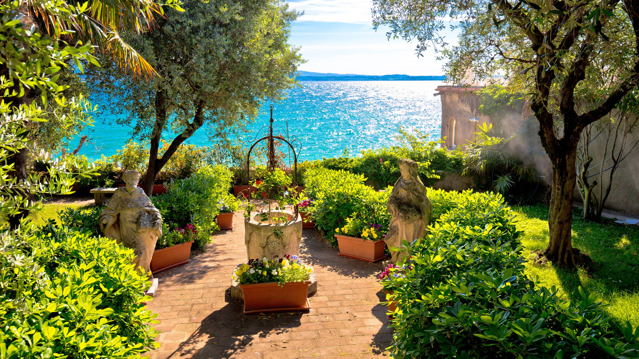 Mediterraner Park, Sirmione, Lombardei