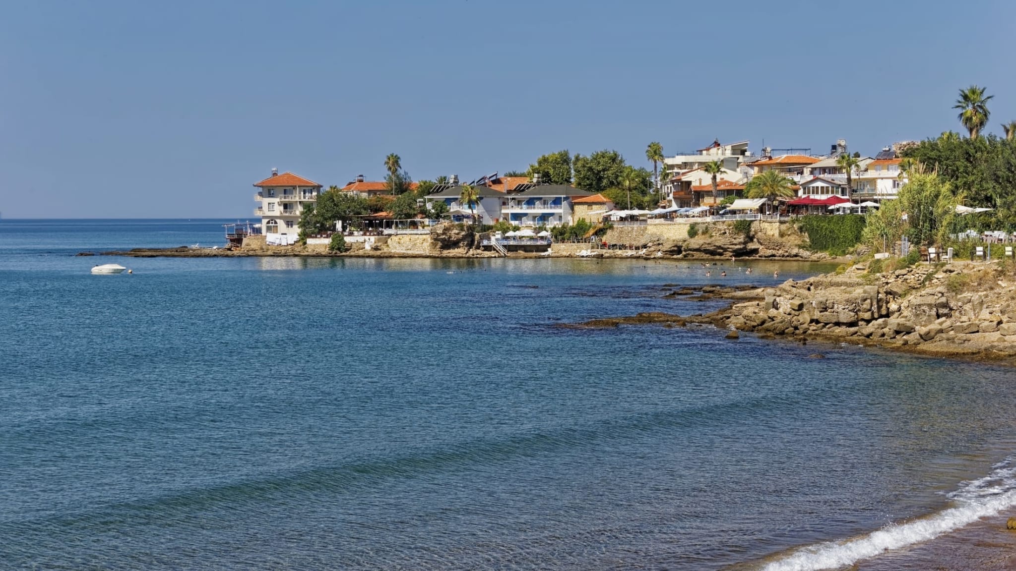 Strand, Side, Türkische Riviera