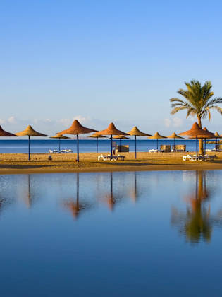 Strand, Hurghada, Ägypten