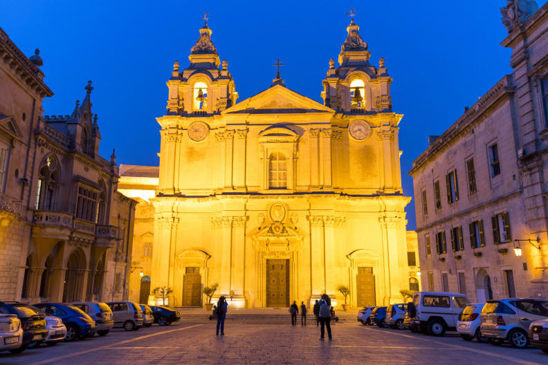 St. Rockes Church in Mdina, der alten Hauptstadt von Malta