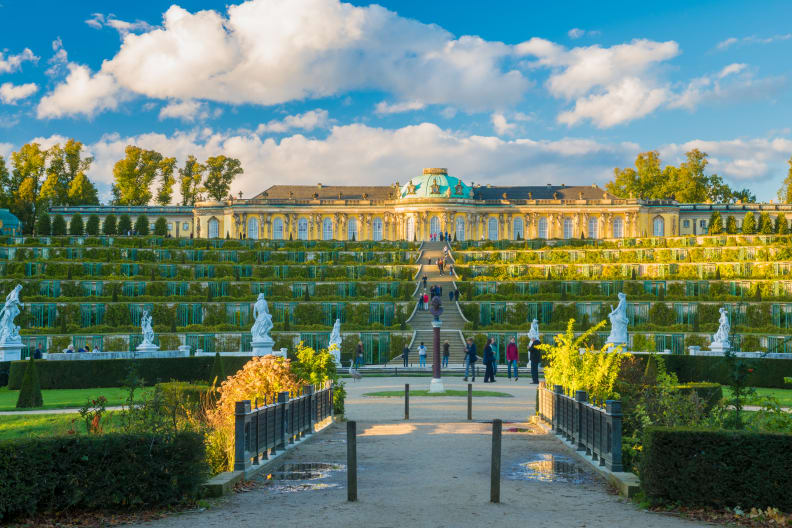 Schloss Sanssouci, Potsdam, Brandenburg, Deutschland © Shutterstock - Mike Mareen