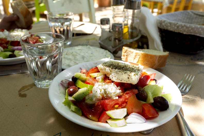Taverne auf Kreta, Griechenland