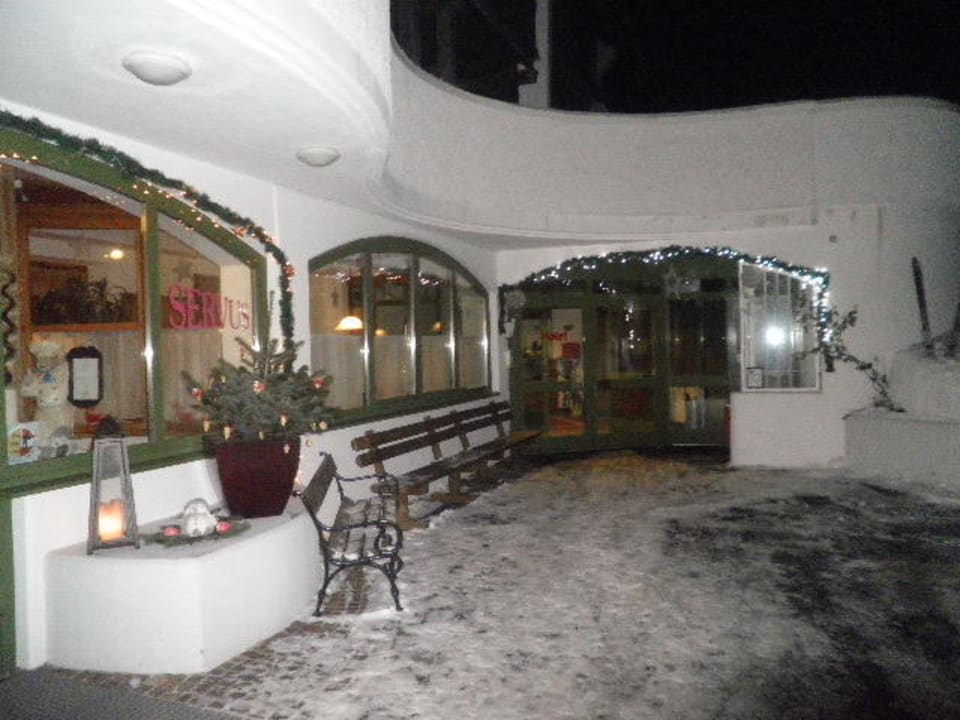Eingagnsbereich  Hotel Berghof