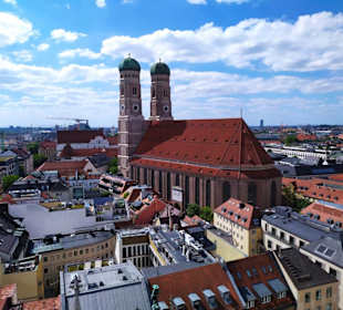 Blick vom Rathausturm auf die Frauenkirche