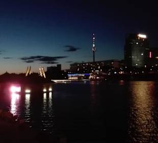 Donauinsel bei Nacht