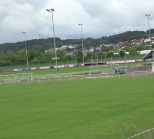 Sportgelände auf dem Bus