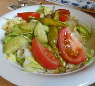 Zum Abendessen in der Taverne Tasos