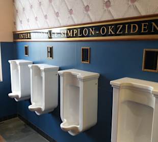Pissoir im Sanitärbereich