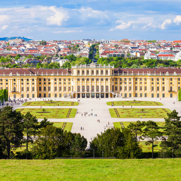Blick auf Schloss Schönbrunn
