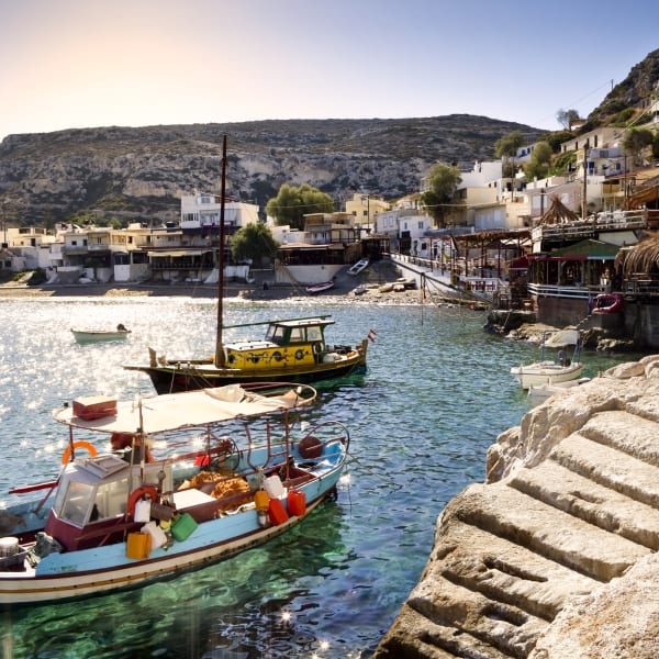 Hafen Matala, Kreta