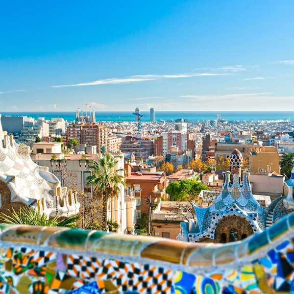 Aussicht über Barcelona, Katalonien